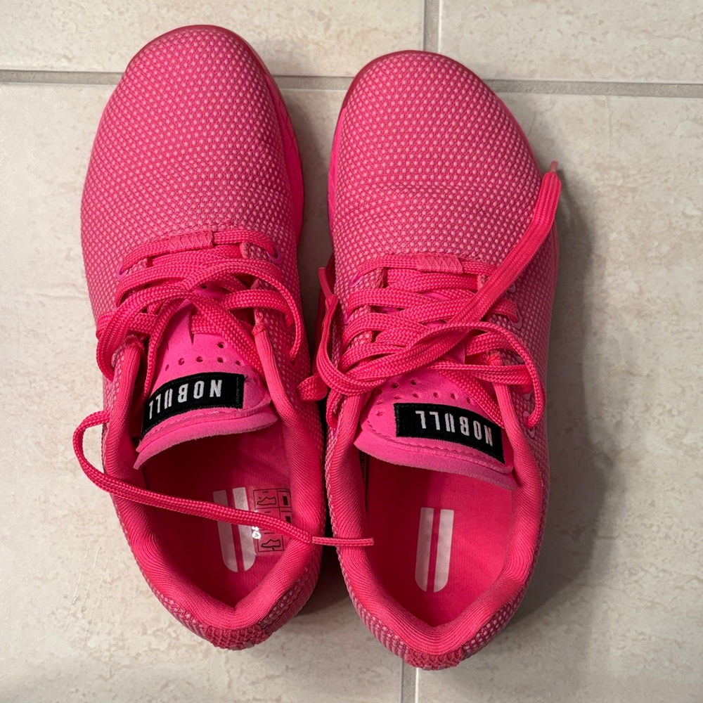 NOBULL Neon Pink Outwork Strength Training Shoe